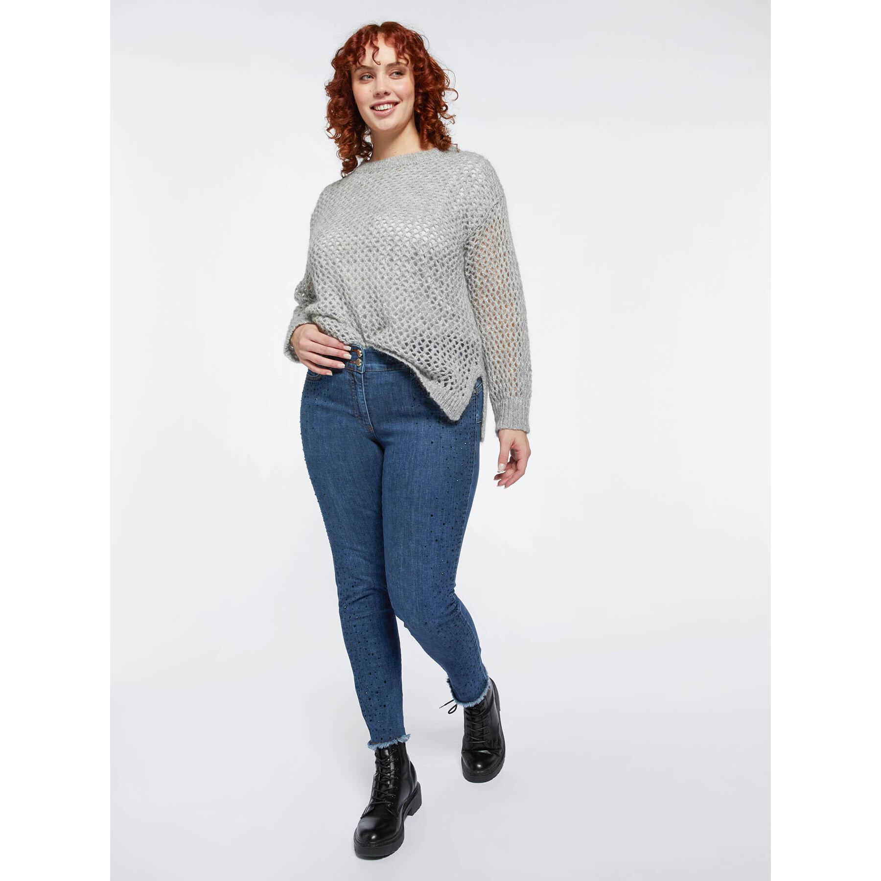 Fiorella Rubino Fiorella Rubino Jeans skinny con applicazioni Blu Privalia