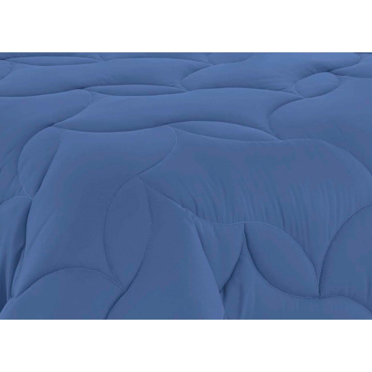 Trapunta Invernale 300gr Bicolore Hilary Blu- Azzurro
