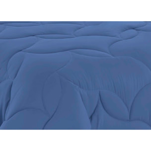 Trapunta Invernale 300gr Bicolore Hilary Blu- Azzurro