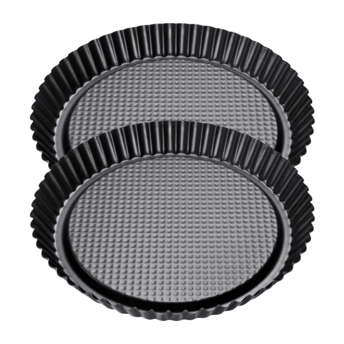 Ensemble de 2 Moules à tarte renversée 28 cm Zenker Black Metallic