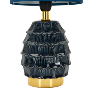 LAMPADA DA COMODINO PIGNY BLU CM Ø 15X30,5