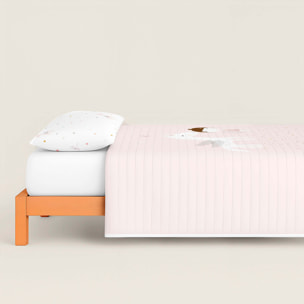 Colcha Bouti Estampada - Reversible - Infantil - 100% Algodón - 70 gr/m² - Pegaso Mágico