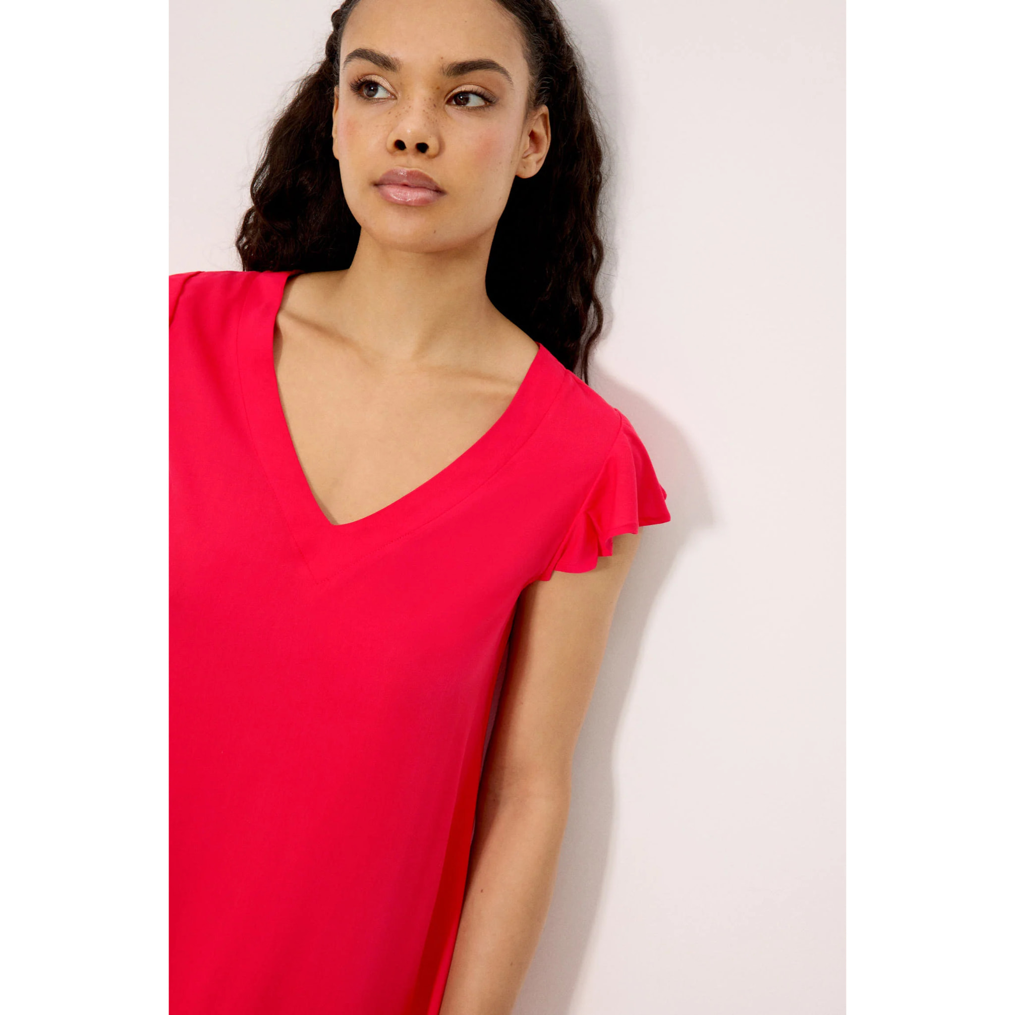 Vestito corto Arancio