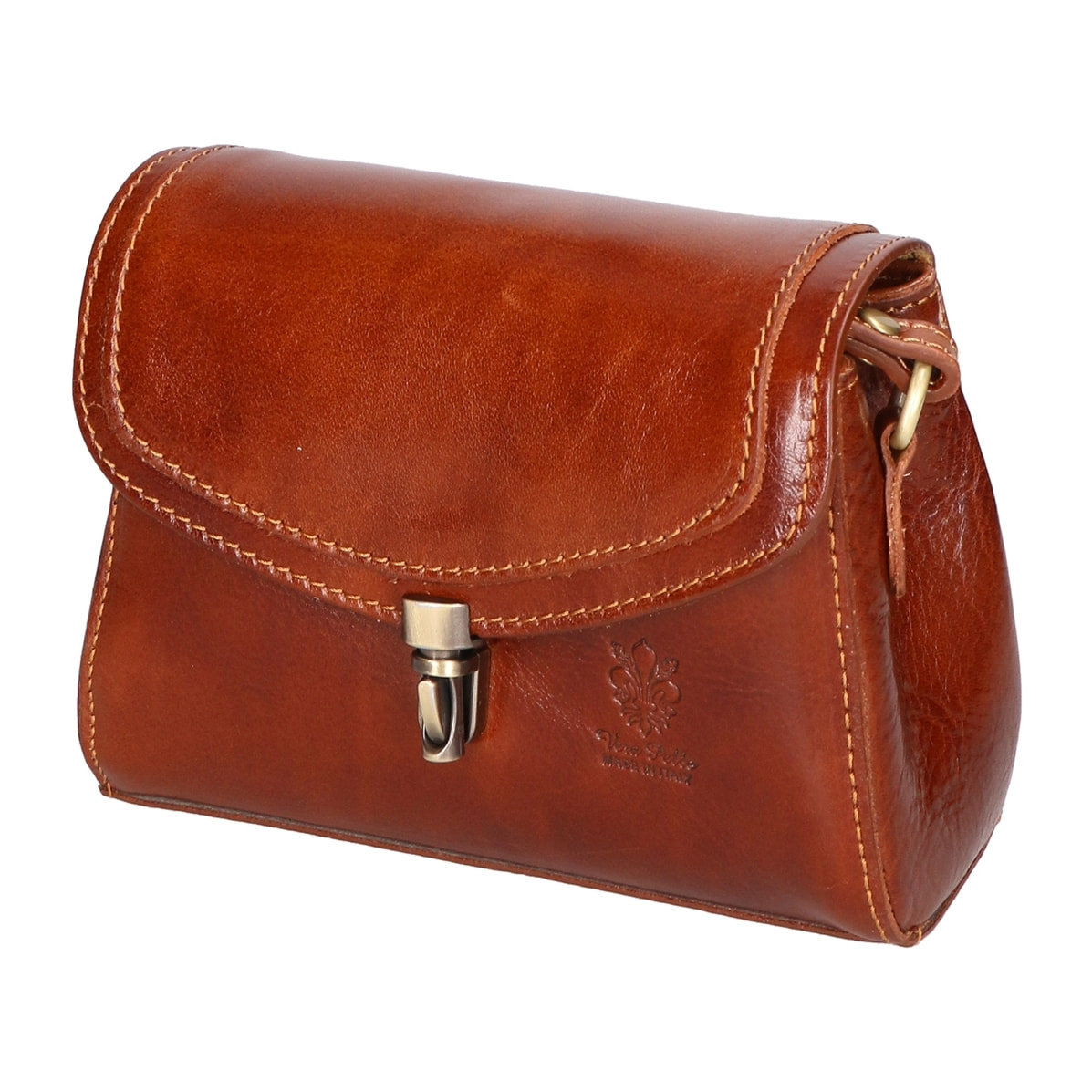 Borsa a tracolla Faye da donna In Vera pelle Made in Italy 18x13x5 cm