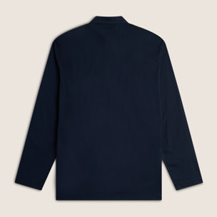 Polo Uomo a Manica Lunga in Jersey di Cotone