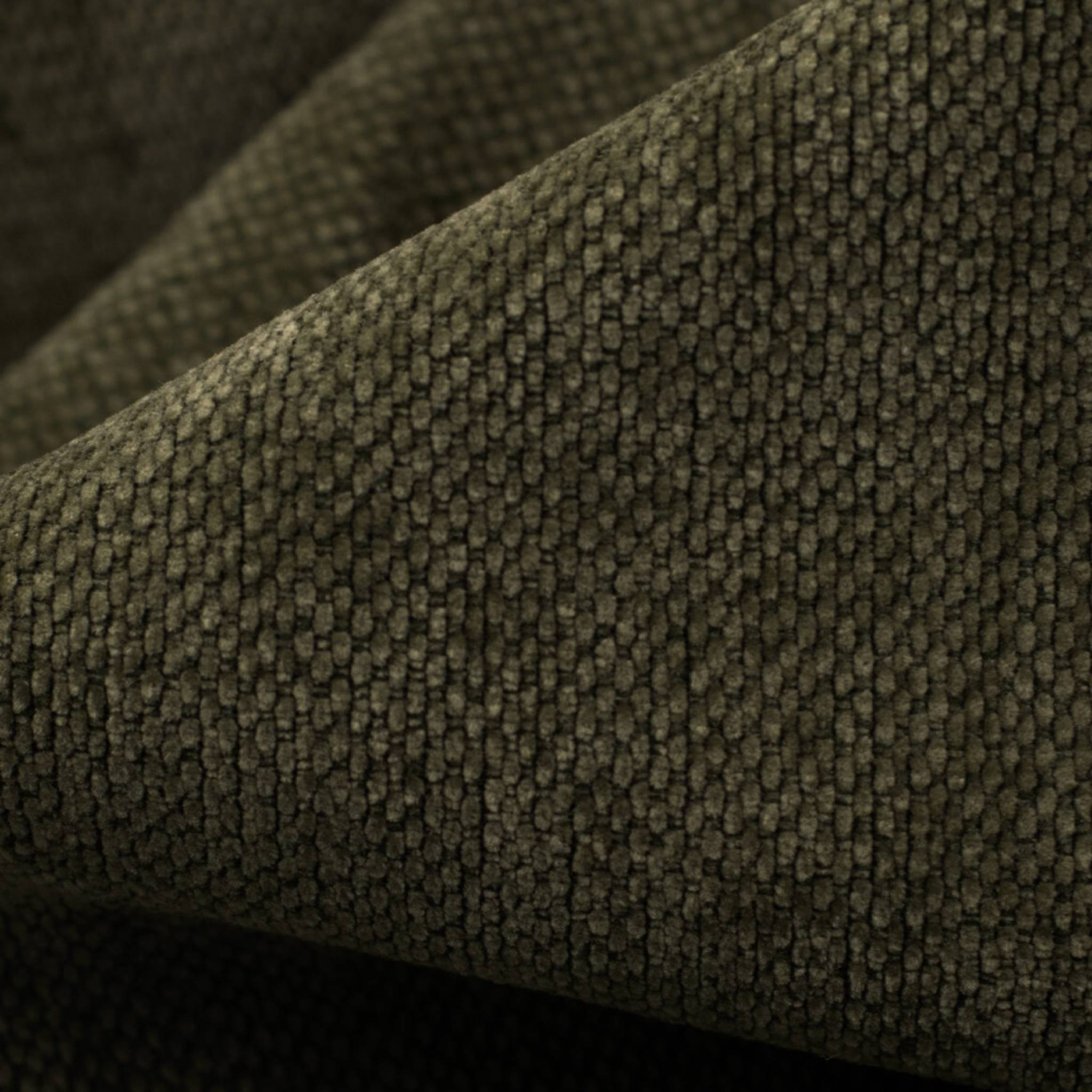 Canapé lit convertible 3 places tissu chenille avec matelas 10cm - Fabriqué en France NIDO