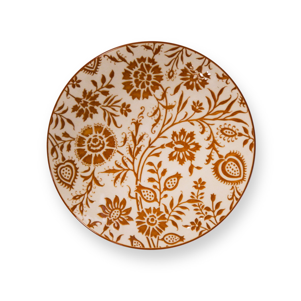 Mumbai Ocre - Assiette dessert 20.5 cm (lot de 6)