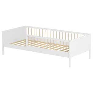 Lit pour enfant 190x90cm blanc ADAM