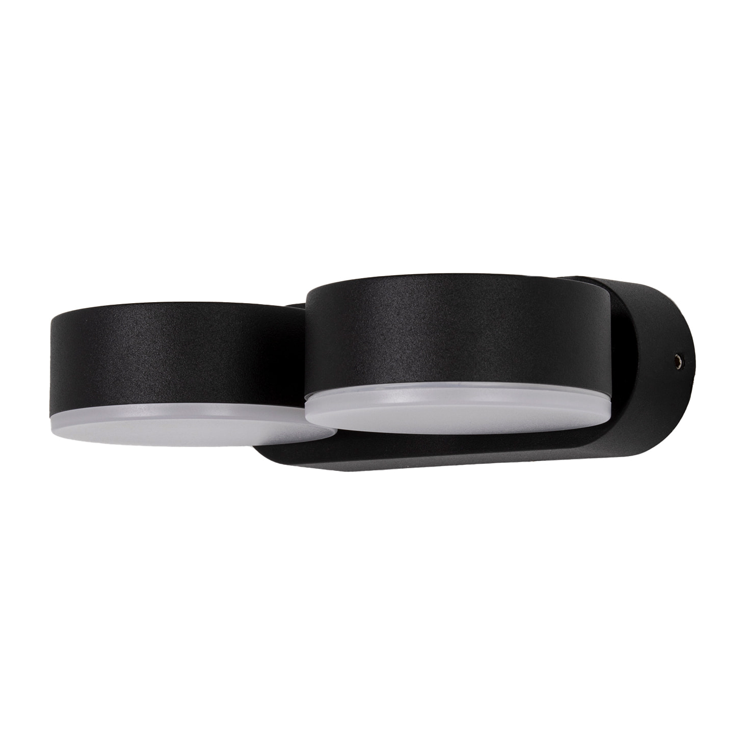 FORLIGHT Aplique LED Pale 21W IP54 Blanco Neutro 4000K, Regulable ON-OFF, Acabado Gris Urbano