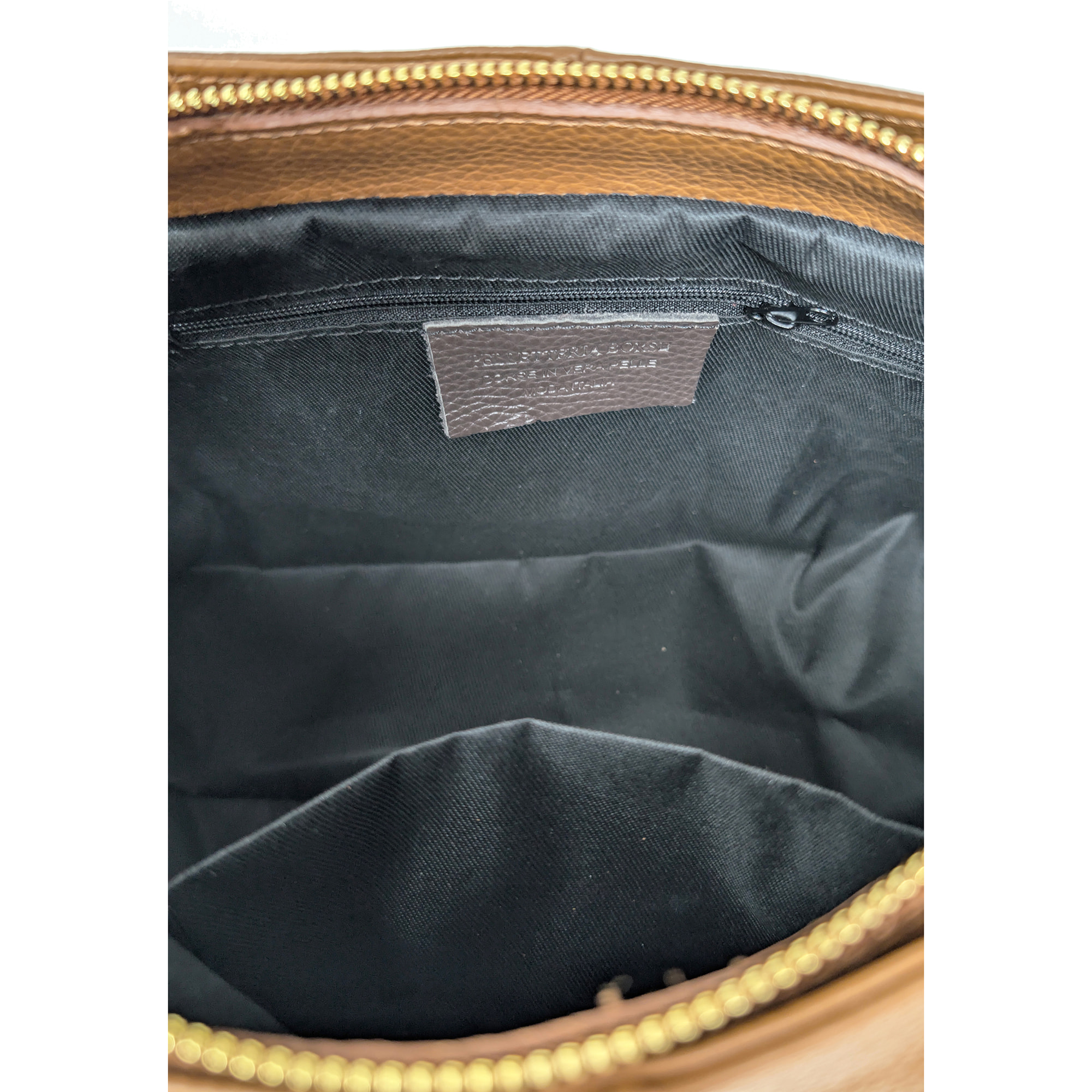 Borsa a Mano in Vera Pelle Dollaro Made in Italy