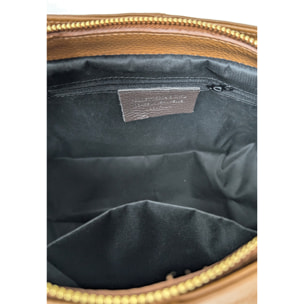Borsa a Mano in Vera Pelle Dollaro Made in Italy