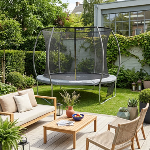 Trampoline 305cm filet intérieur avec pack d'accessoires MARS INNER XXL