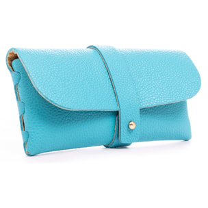 Argelato mini bolso de mano / cartera mujer. Piel auténtica Dollaro.