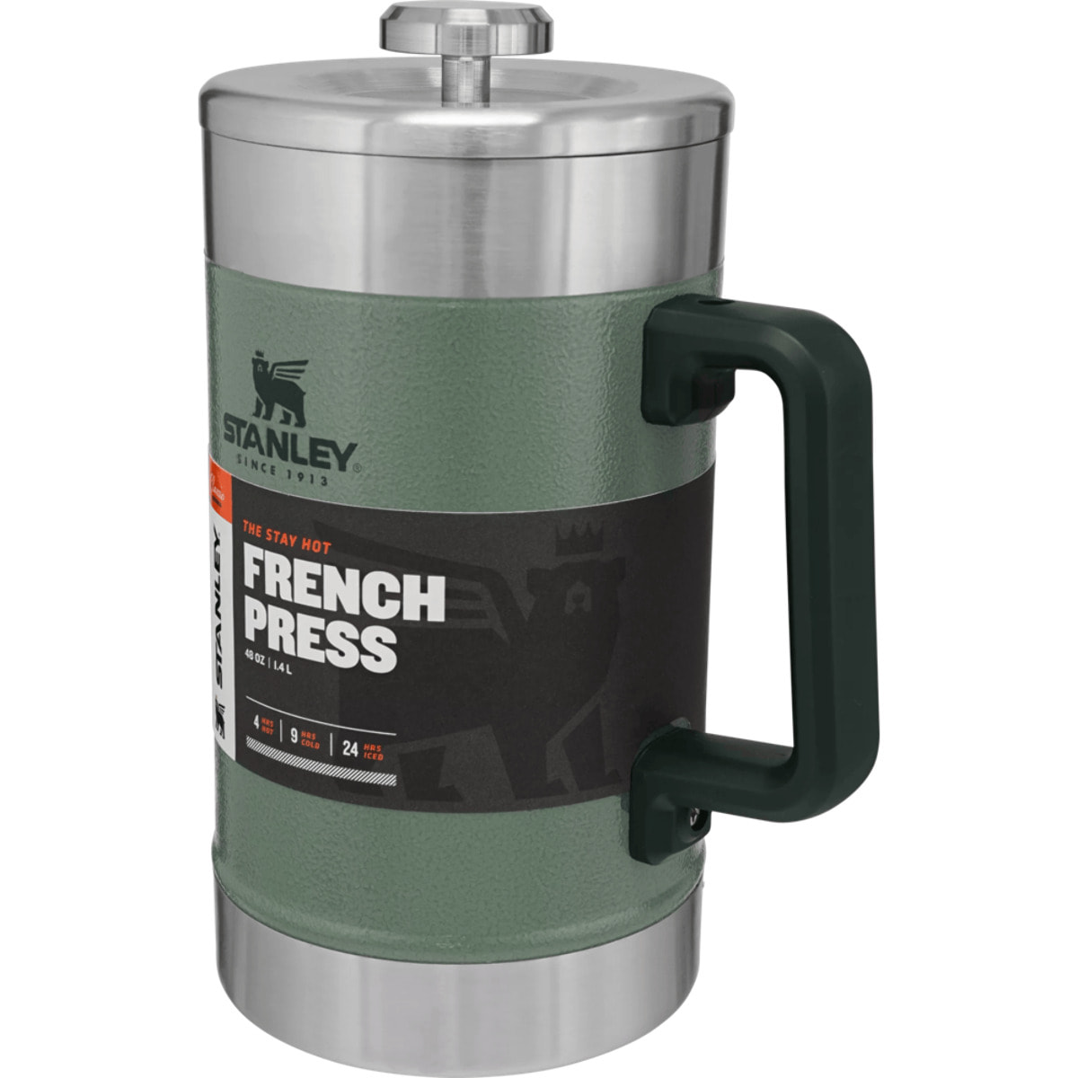 Prensa Francesa - 1,4L - STAY HOT FRENCH PRESS - Hammertone Green