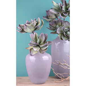 Succulent Composto Da 2 Fiori. Altezza 77 Cm - Pezzi 3 - 40X77X20cm - Colore: Verde - Bianchi Dino - Fiori Artificiali