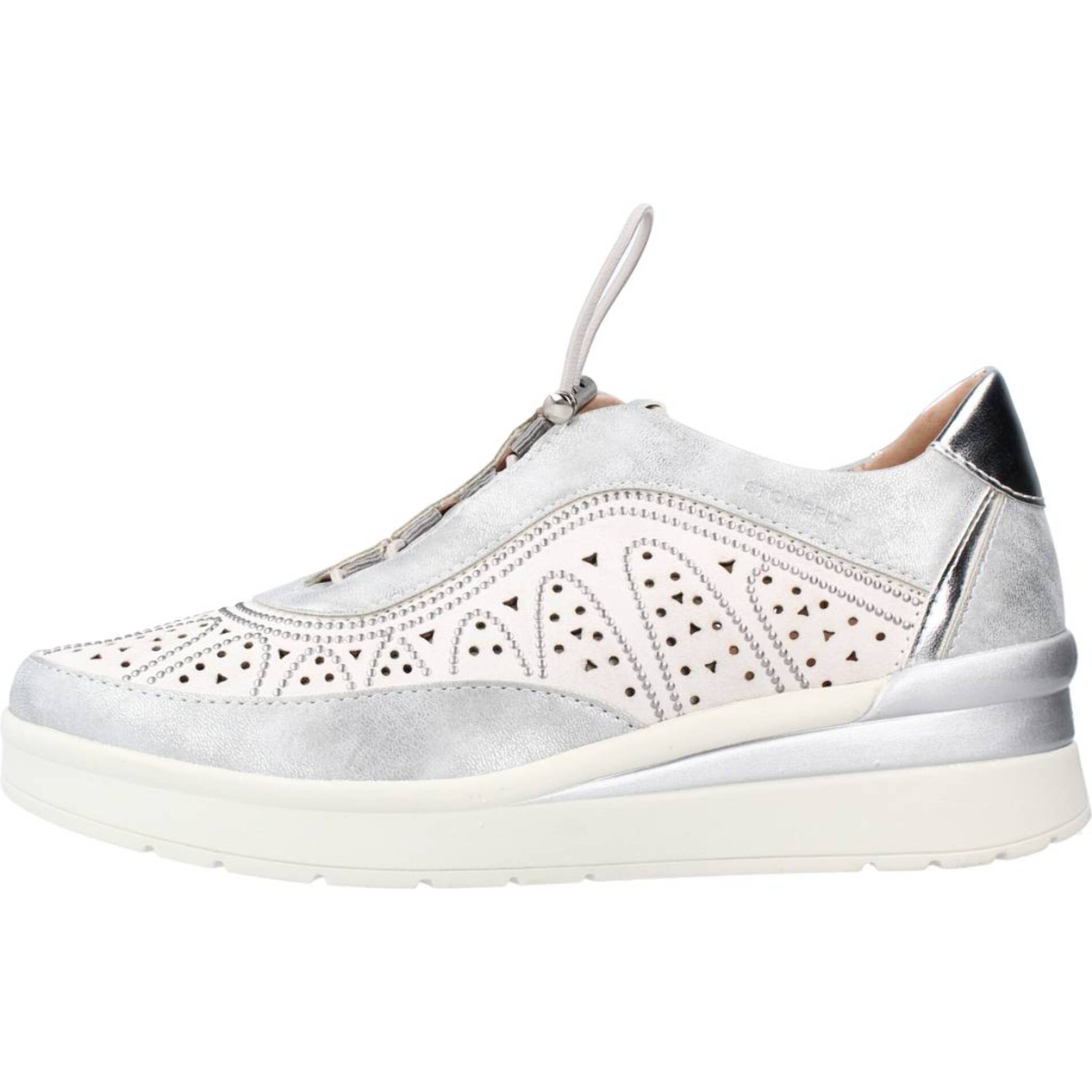 Sneakers de  Mujer de la marca STONEFLY  modelo CREAM 31 SYNT. LAMINATED/VEL Silver