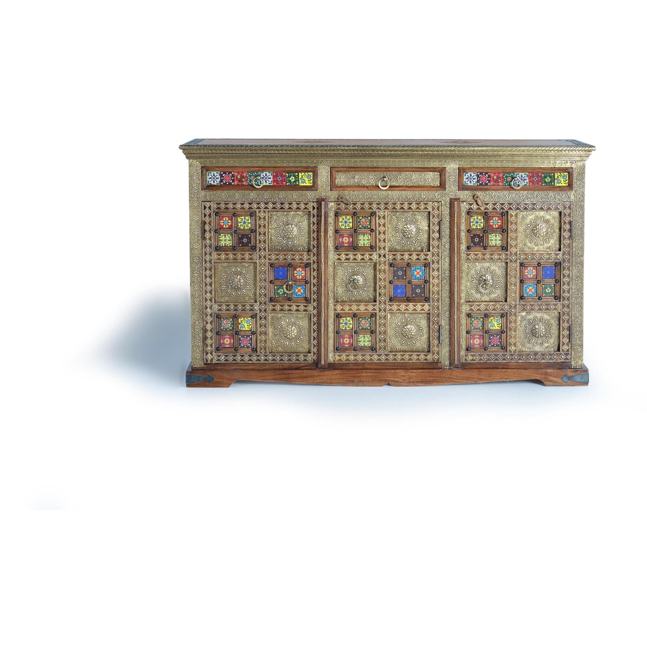 Aparador - madera de acacia - 90x150x40cm