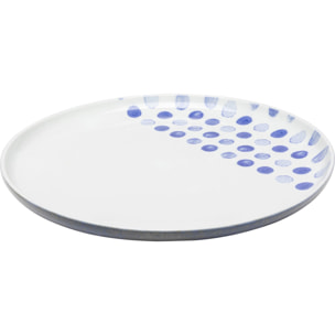 Assiettes Partito Dots 27cm set de 4 Kare Design