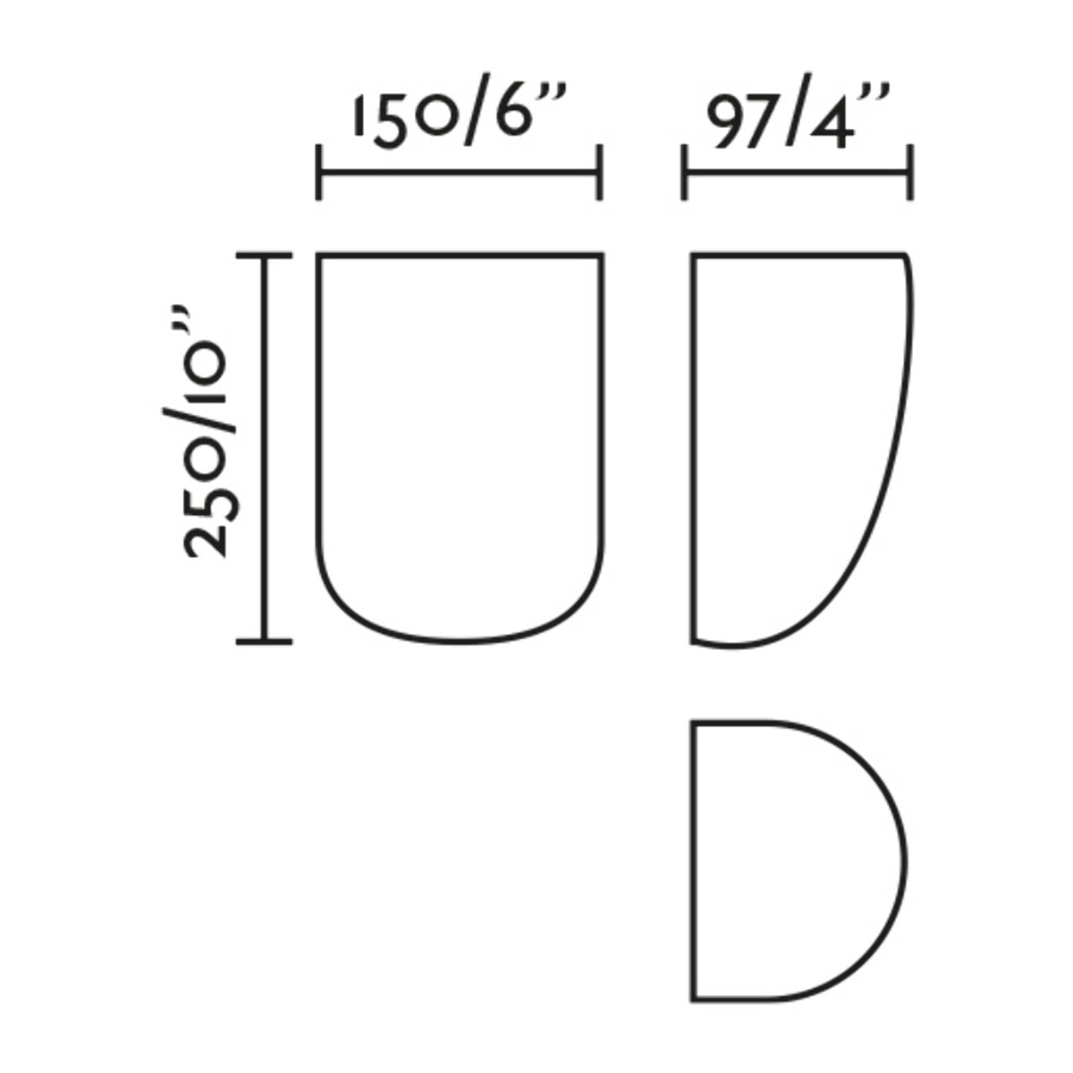 KAPPU 250 Applique blanche
