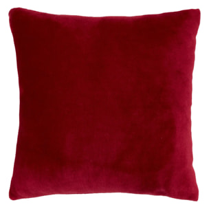 Coussin Ollis rouge 38x38cm