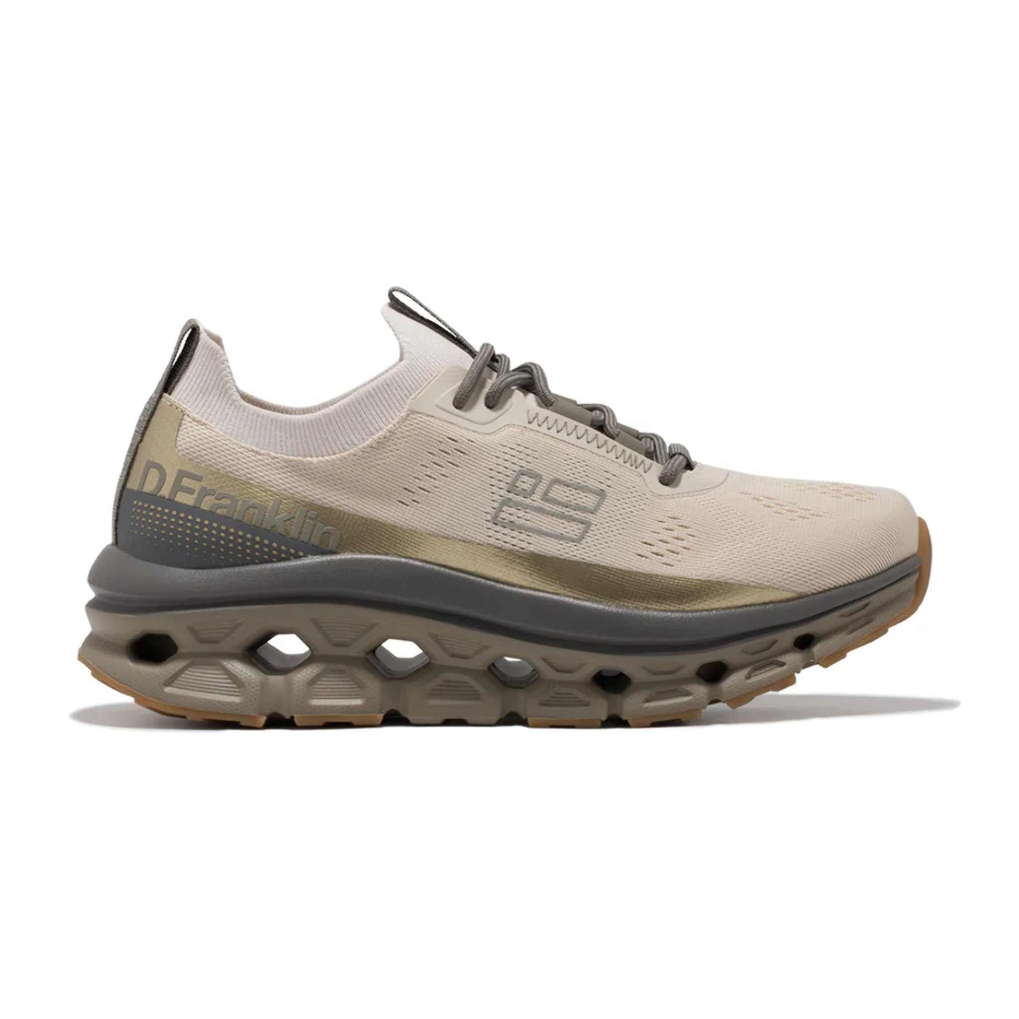 Zapatillas Deportivas Aero Mesh Crema / Oro