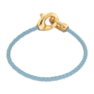 Pulsera SER INSEPARABLE AZUL CLARO M