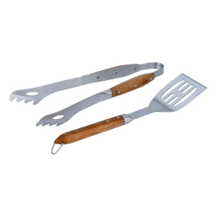 Set de spatule et pince de barbecue - "Sève"