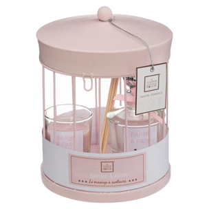 Coffret cadeau "Manège" cage D13cm
