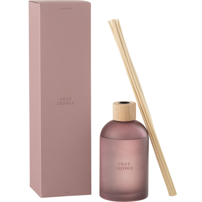 J-Line Bâtonnets parfumés Accords Essentiels - Figue Frivole - mauve - 550ml