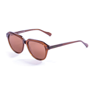 Gafas de sol LENOIR CASSIS - Marrón oscuro transparente / Marrón