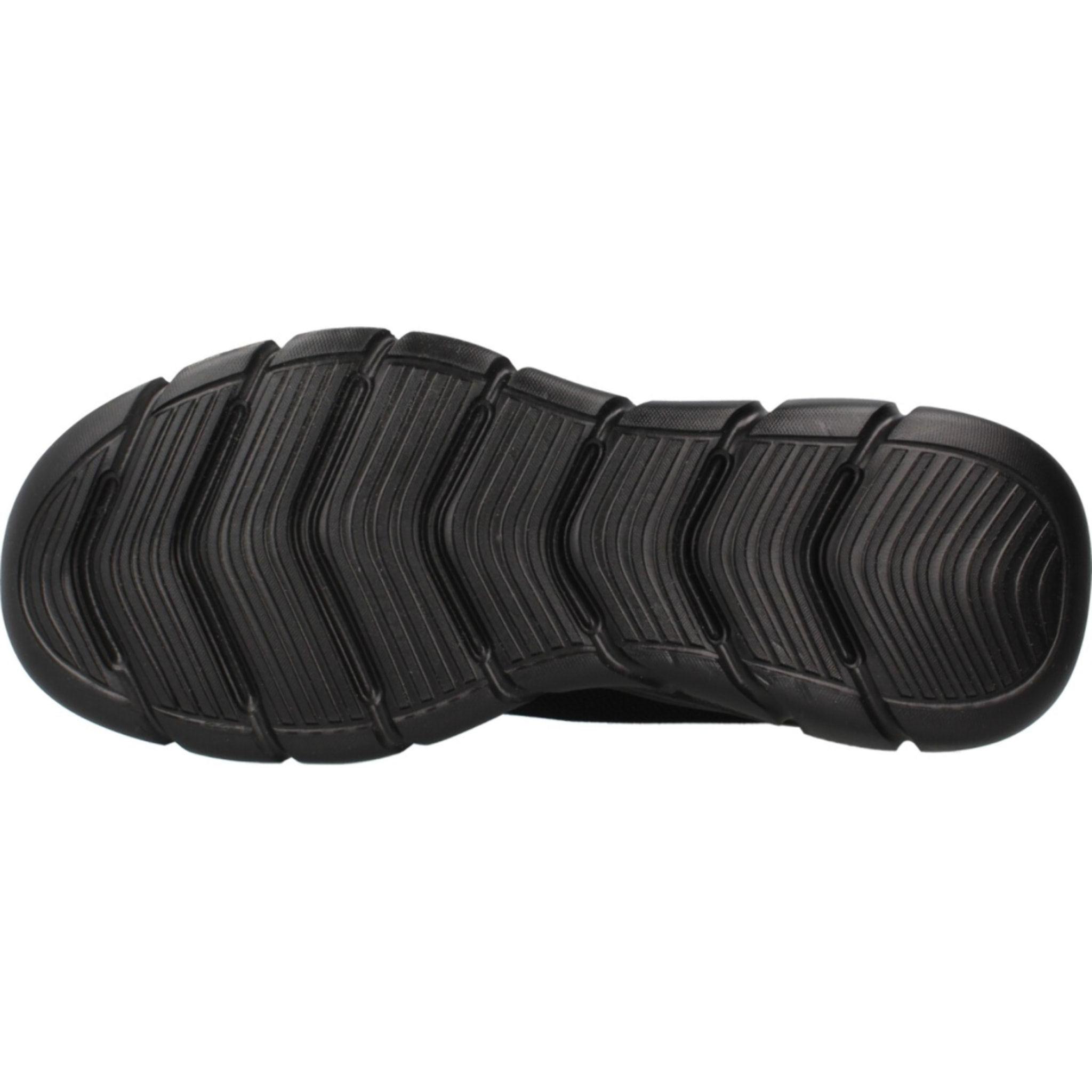 Sneakers De  Hombre Bobs B Flex - Glacial Edge Negro