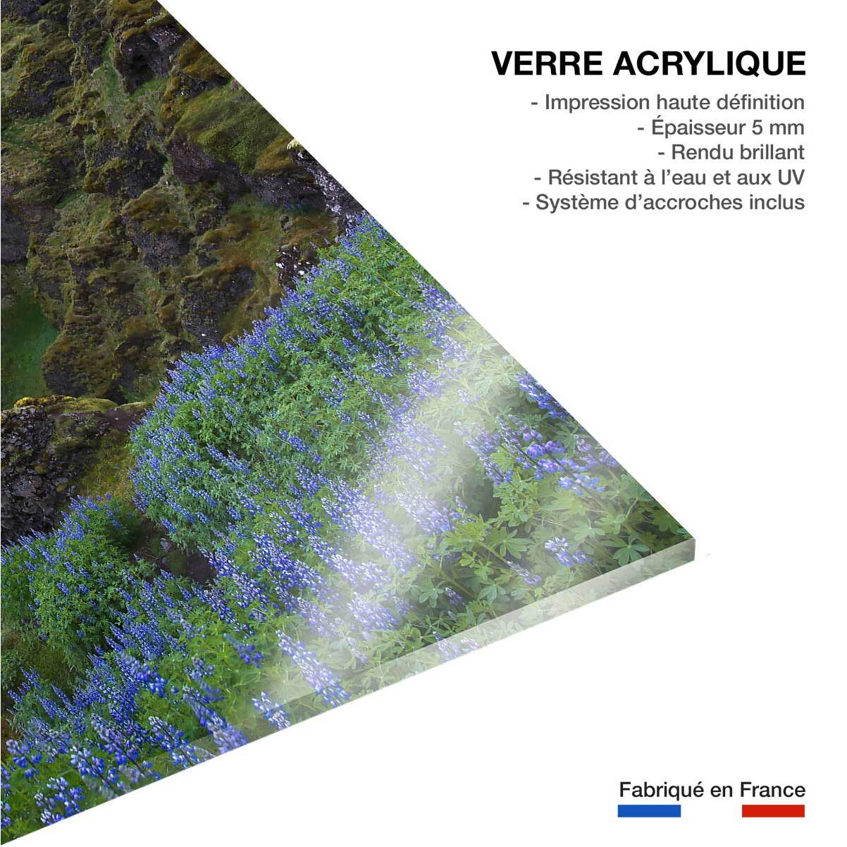 Tableau voyage en islande Tableau plexiglas