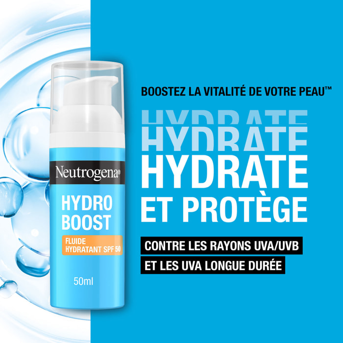Hydro Boost SPF 50 - Fluide Hydratant avec acide hyaluronique B5 et niacinamide Hydro Boost 50ml