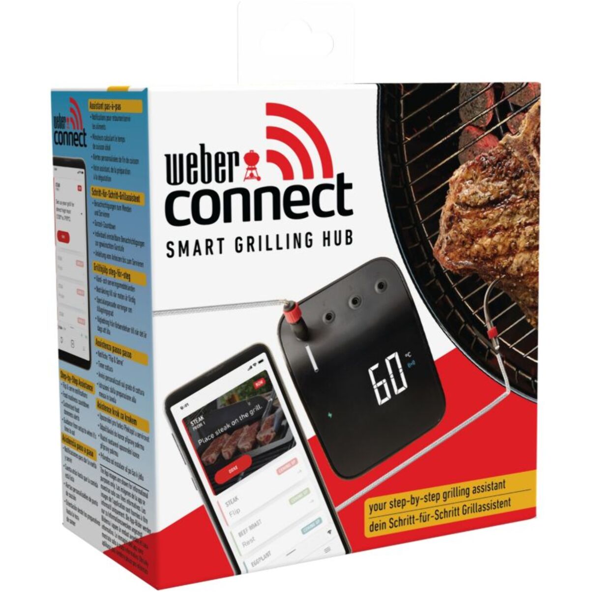 Thermomètre de cuisson WEBER Connect smart Grilling Hub