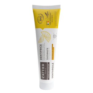 Dentargile Citron - Dentifrice Reminéralisant à l'Argile 75 ml
