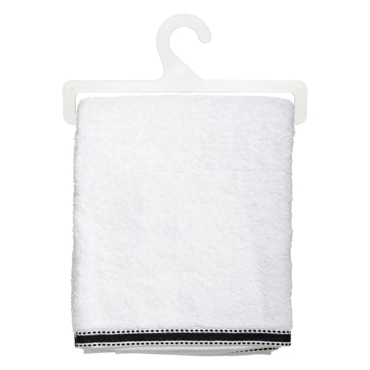 Drap de bain "Joia" coton blanc 100x150cm