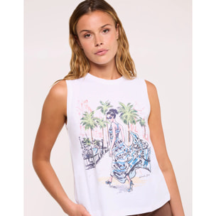 Camiseta Tirantes Blanco - Figureli