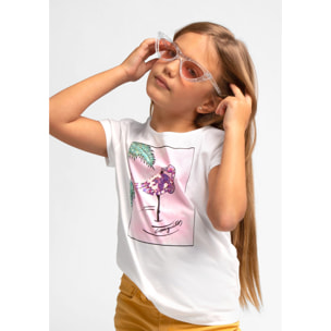 Camiseta de Niña Flamenco Lentejuelas