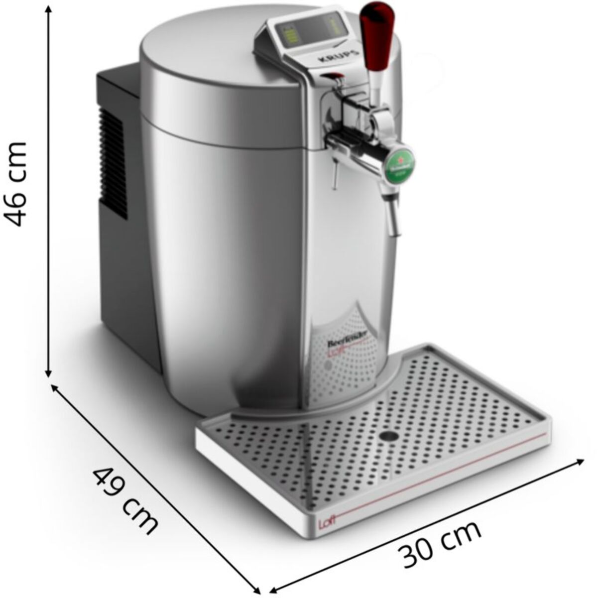 Tireuse à bière KRUPS VB700E Beertender Loft Silver
