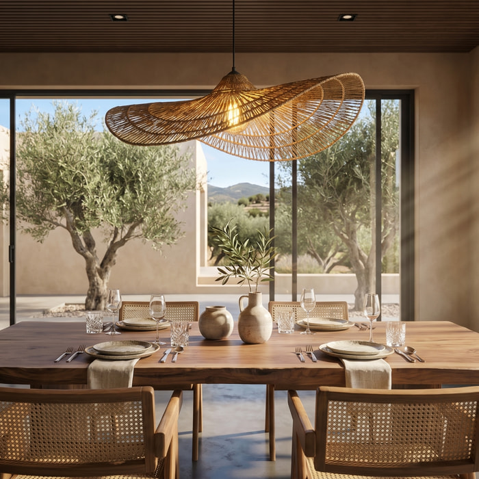 Abat-jour seul MARBELLA D63CM