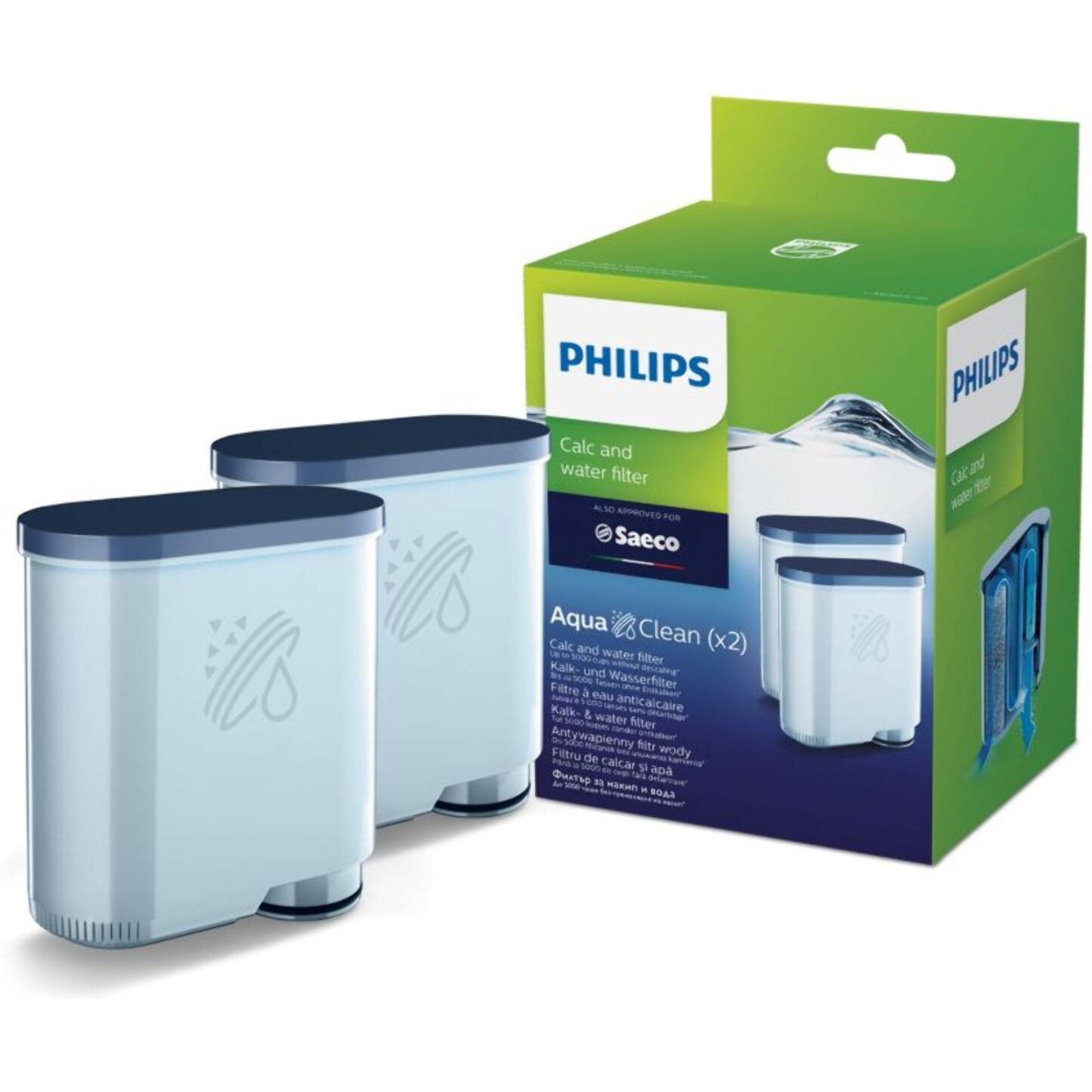 Cartouche filtrante PHILIPS-SAECO Aquaclean pour Espresso CA6903/10