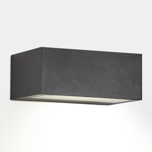 LEDS·C4 Aplique Ip66 Nemesis Aluminium 70*170Mm R7S 100W Marrón 1498Lm