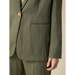 Oltre - Blazer misto tencel - Verde