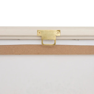 Toile 3D Beryl blanc 30x60cm