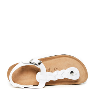 Sandalo Mandèl Bianco