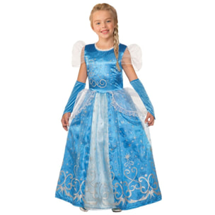 DISFRAZ PRINCESA DE LAS NIEVES INF