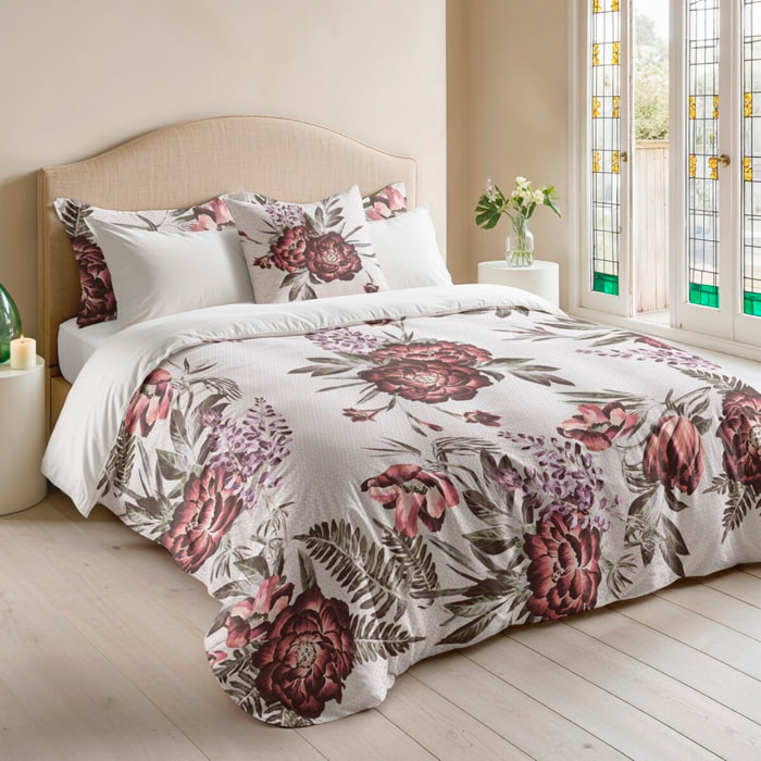 Housse de couette adaya blanc