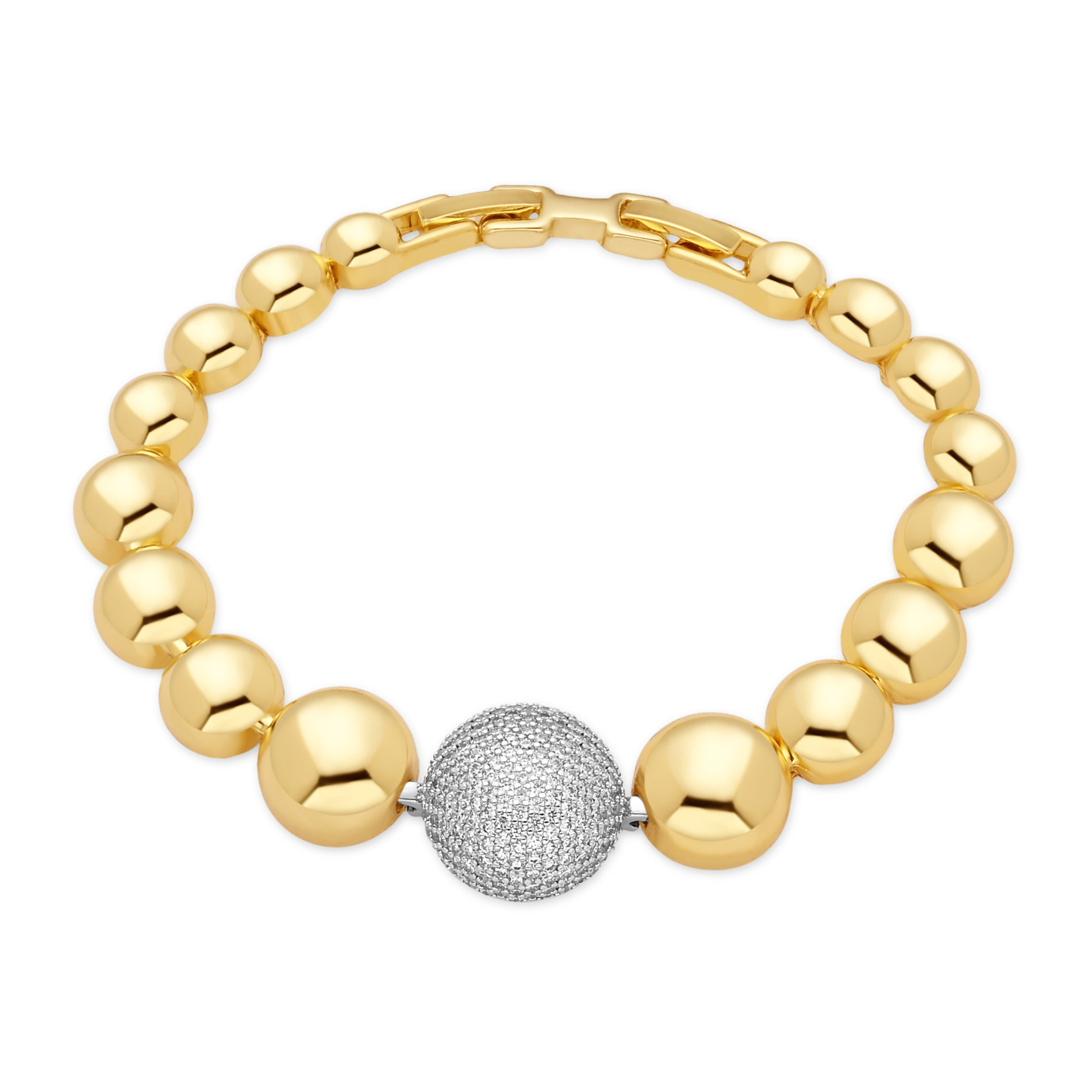 Pulsera Avihe acabado oro amarillo 18k