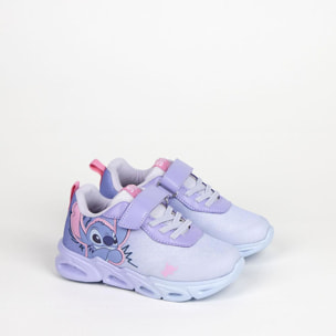 Deportiva Suela Ligera Eva Con Luces Stitch