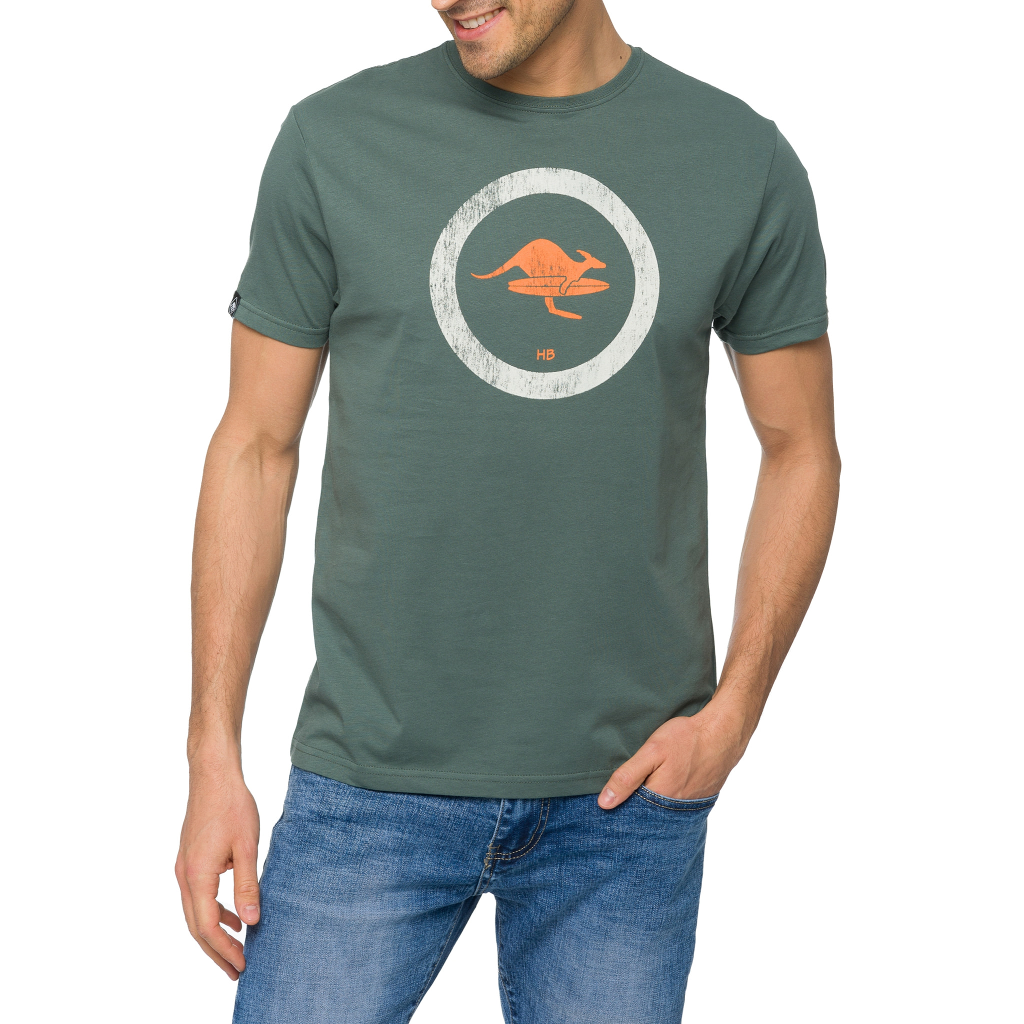 Camiseta Hot Buttered KAILUA Verde Claro